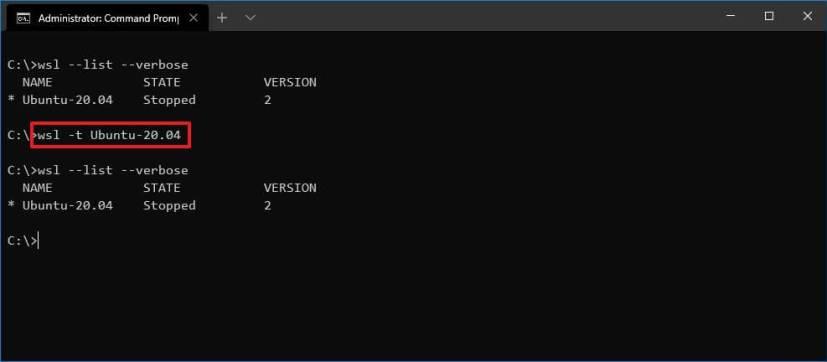 How to shutdown Linux distros on WSL