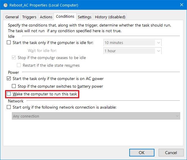 How to prevent PC from waking up on Windows 10