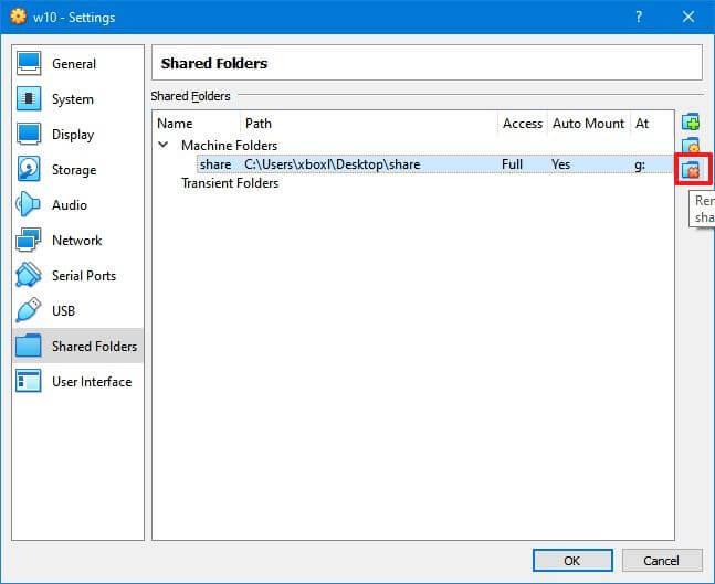 How to create shared folder for virtual machine on VirtualBox