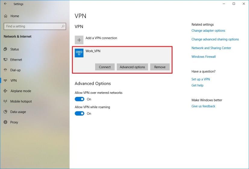 How to set up a VPN server on Windows 10