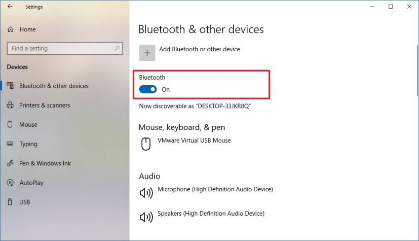 How to turn on Bluetooth on Windows 10