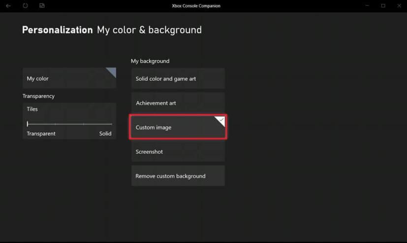 How to set custom image as your Xbox One or Series X background