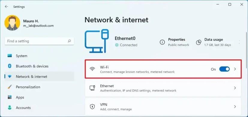 How to set a static IP address on Windows 11