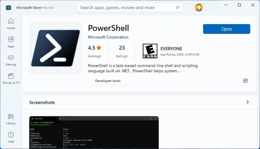 How to install PowerShell 7.2 on Windows 10