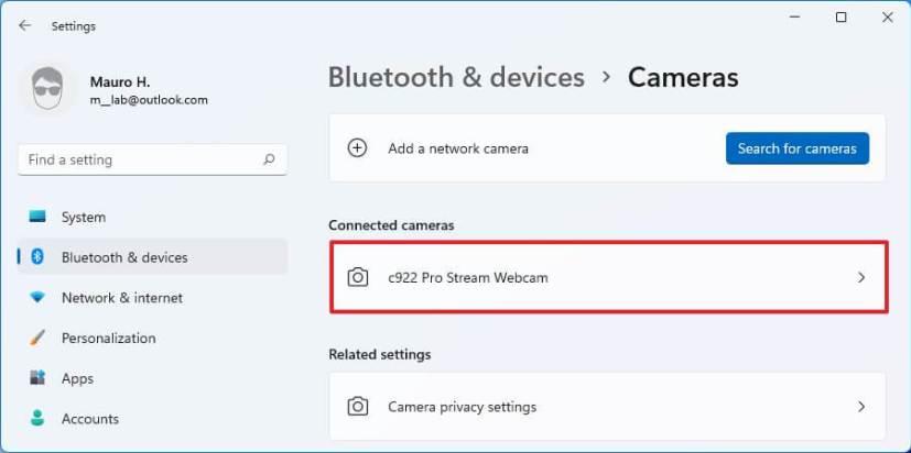 How to disable camera on Windows 11