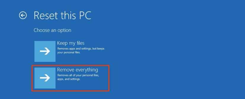 How to factory reset Windows 11 removing everything