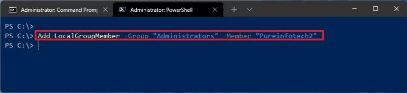 How to create local administrator account on Windows 11