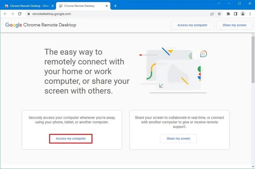 How to enable remote desktop on Windows 10 Home using Chrome