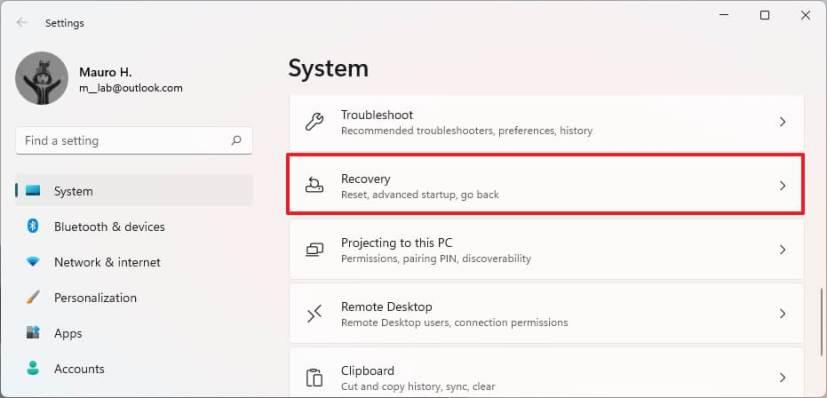 How to reset PC keeping files on Windows 11