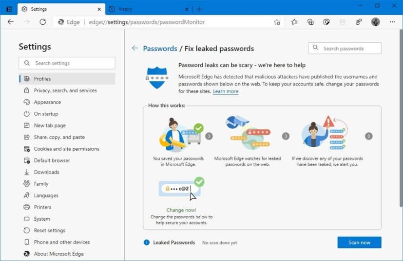 Microsoft Edge 90 outs with Kids Mode and Password Monitor