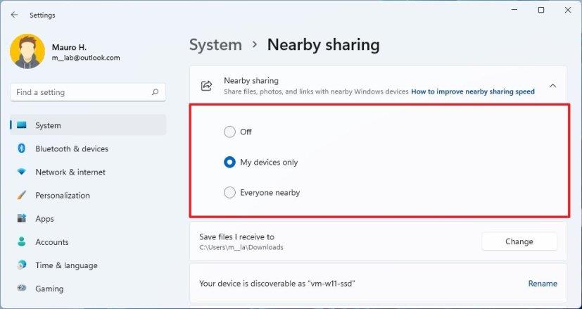 How to share files on Windows 11