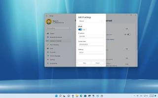 Como definir um endereço IP estático no Windows 11