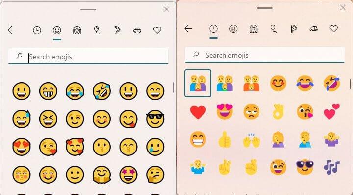 Windows 11 gets redesigned 2D emojis