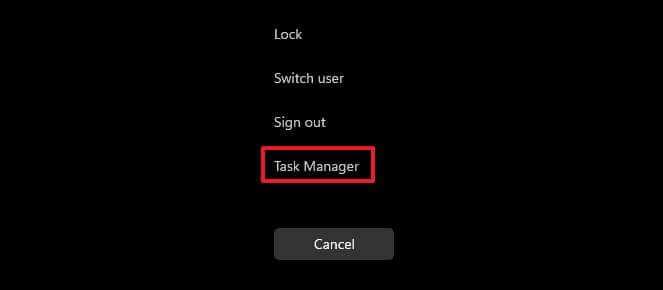 How to open Task Manager on Windows 11