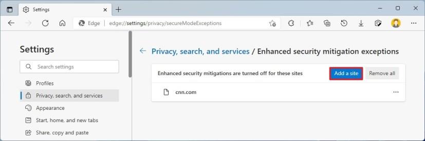 How to enable security mitigations to secure Microsoft Edge