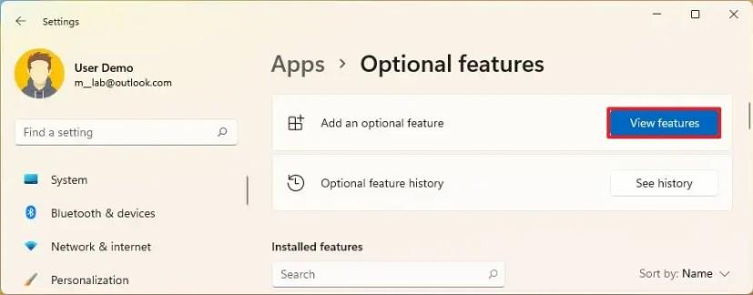 How to install ‘Optional Features’ on Windows 11