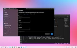 Windows ターミナルで設定 UI を有効にする方法