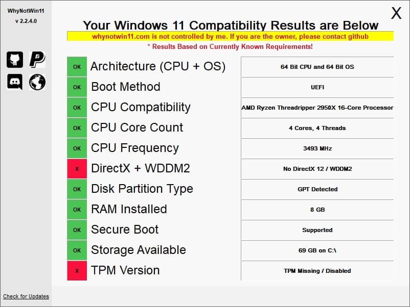 How to know why Windows 11 can’t run on your PC