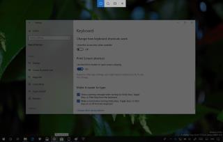 Bagaimana untuk menetapkan kunci Skrin Cetak kepada tangkapan skrin dengan Snip & Sketch pada Windows 10