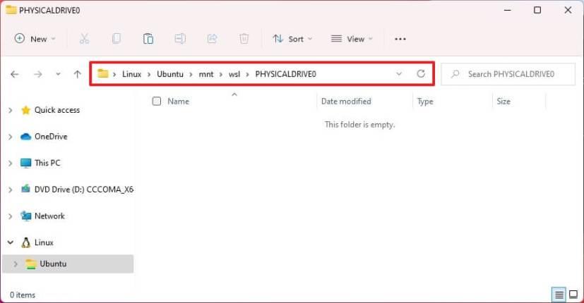How to mount Linux file system using WSL on Windows 11