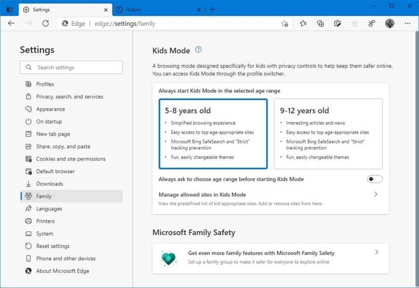 Microsoft Edge 90 outs with Kids Mode and Password Monitor