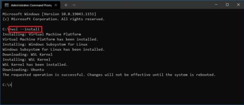 Cara memasang WSL2 (Windows Subsystem for Linux 2) pada Windows 10