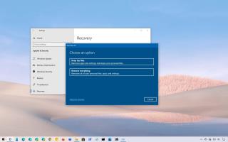 Cómo reinstalar Windows 10