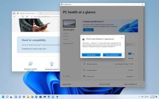 Aplikacja Windows 11 PC Health Check jest gotowa do pobrania