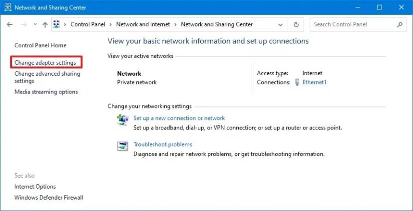 How to change from static to dynamic IP address on Windows 10