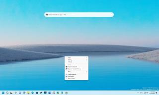 Как отключить окно поиска на рабочем столе в Windows 11