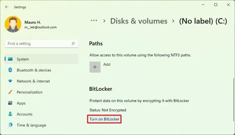 How to enable BitLocker on Windows 11