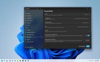 Windows Terminal 1.13 mit neu gestalteter Benutzeroberfläche für Einstellungen und automatischer Erhöhung