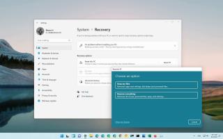 Hoe pc te resetten en bestanden op Windows 11 te bewaren