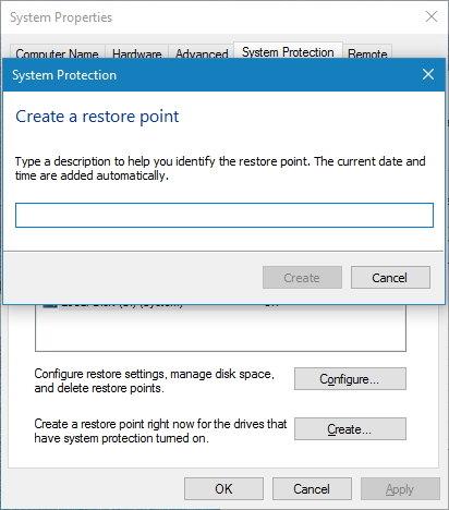 How to create Registry backup on Windows 10