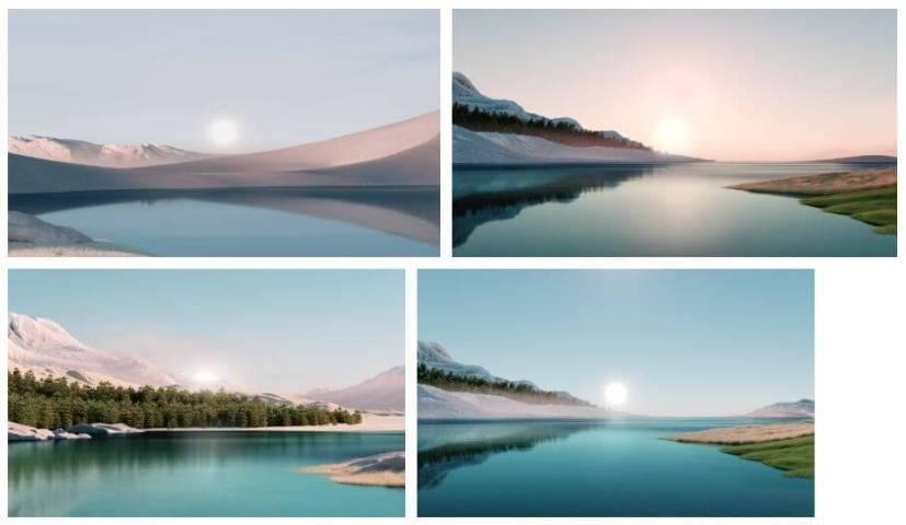 WINDOWS 11: DOWNLOAD THE DEFAULT WALLPAPERS IN 4K AND OTHER RESOLUTIONS