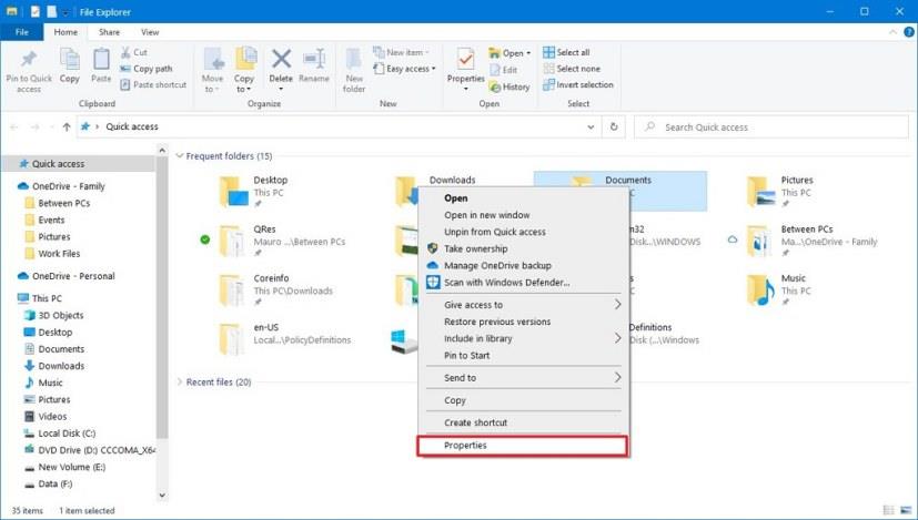 How to enable Previous Versions to recover files on Windows 10