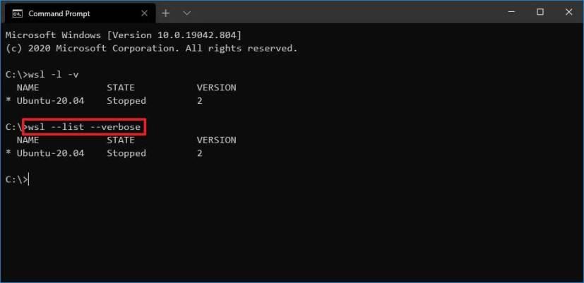 How to check WSL version on Windows 10 or 11
