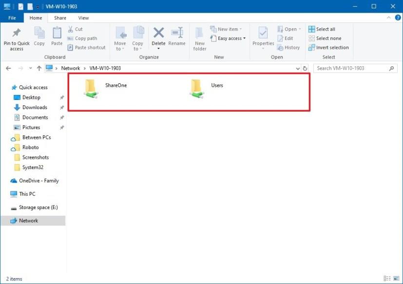 How to view all network shared folders on Windows 10