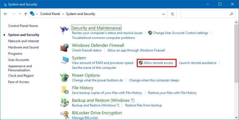 How to enable Remote Desktop on Windows 10