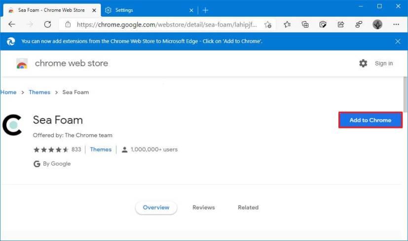 How to add themes to personalize Microsoft Edge