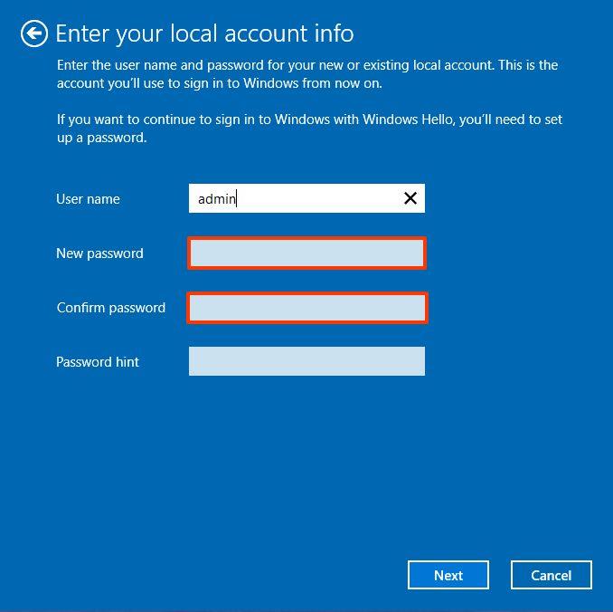 How to remove login password on Windows 10