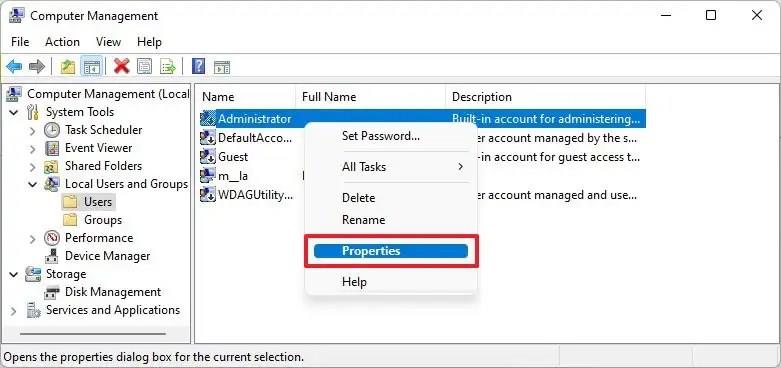 How to create local administrator account on Windows 11