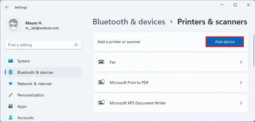 How to install wireless printer on Windows 11
