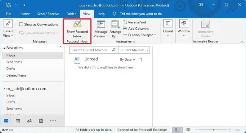 How to turn off ‘Focused Inbox’ in Outlook
