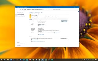 Cum să resetați setările Windows Backup la valorile implicite pe Windows 10