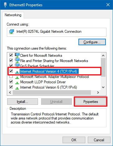 How to set a static IP address on Windows 10