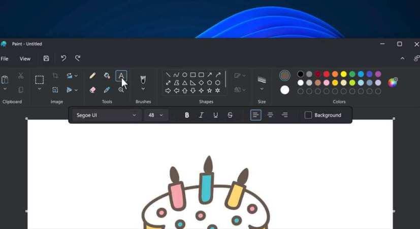 Windows 11 gets new Paint app with dark mode support
