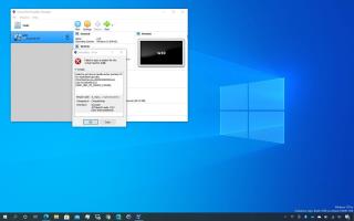 Como corrigir o erro 0x80004005 ao iniciar o VirtualBox VM no Windows 10