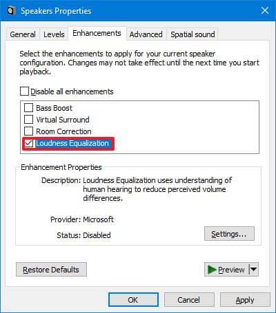 How to normalize sound volume on Windows 10