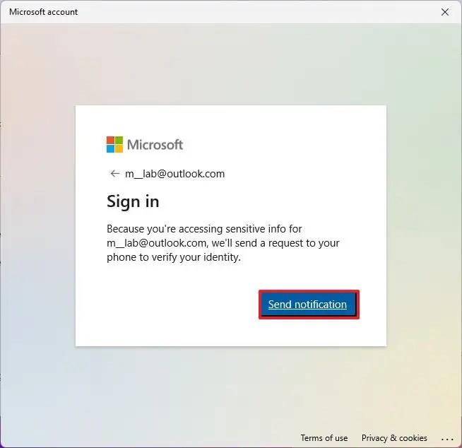 How to change PIN password on Windows 11